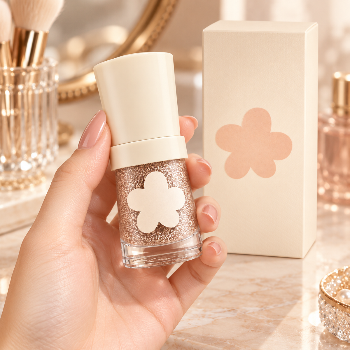 💎 Glow-Boosting | Shimmer Serum Foundation | Daily Makeup Essential | Beauty Lover Favorite