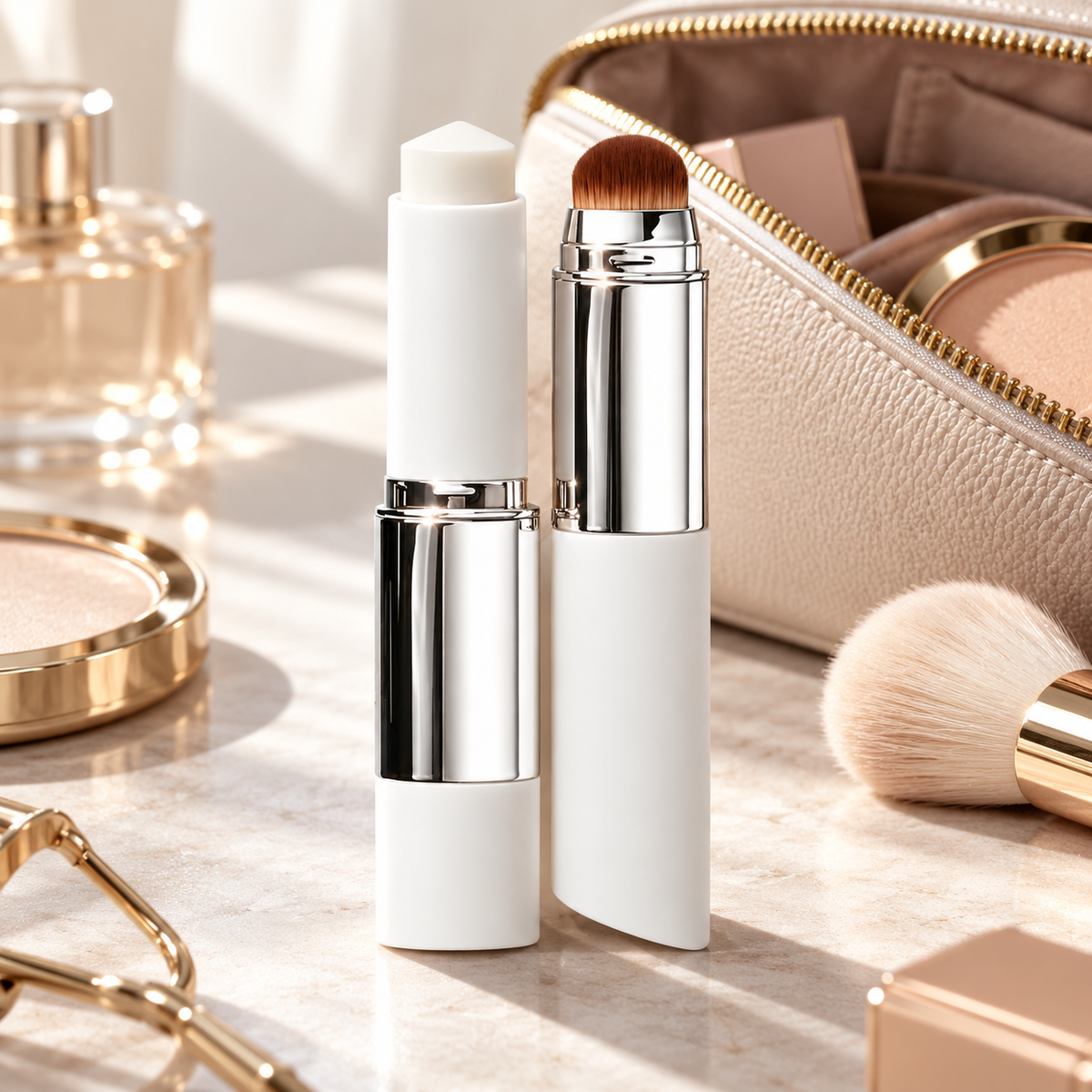 🪄 Flawless-Ready | Silky Dual-Ended Daily Essential | Seamless Complexion Finish