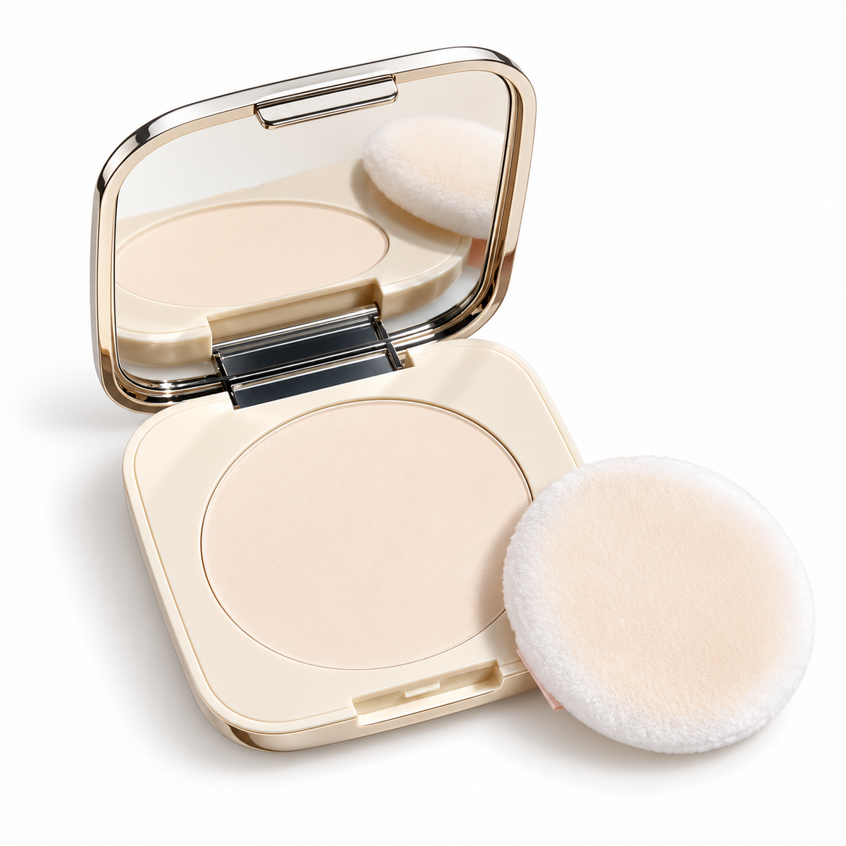 🪞 Touch-Up Ready | Silky Pressed Powder Essential | Beauty-Lover Soft-Matte Finish