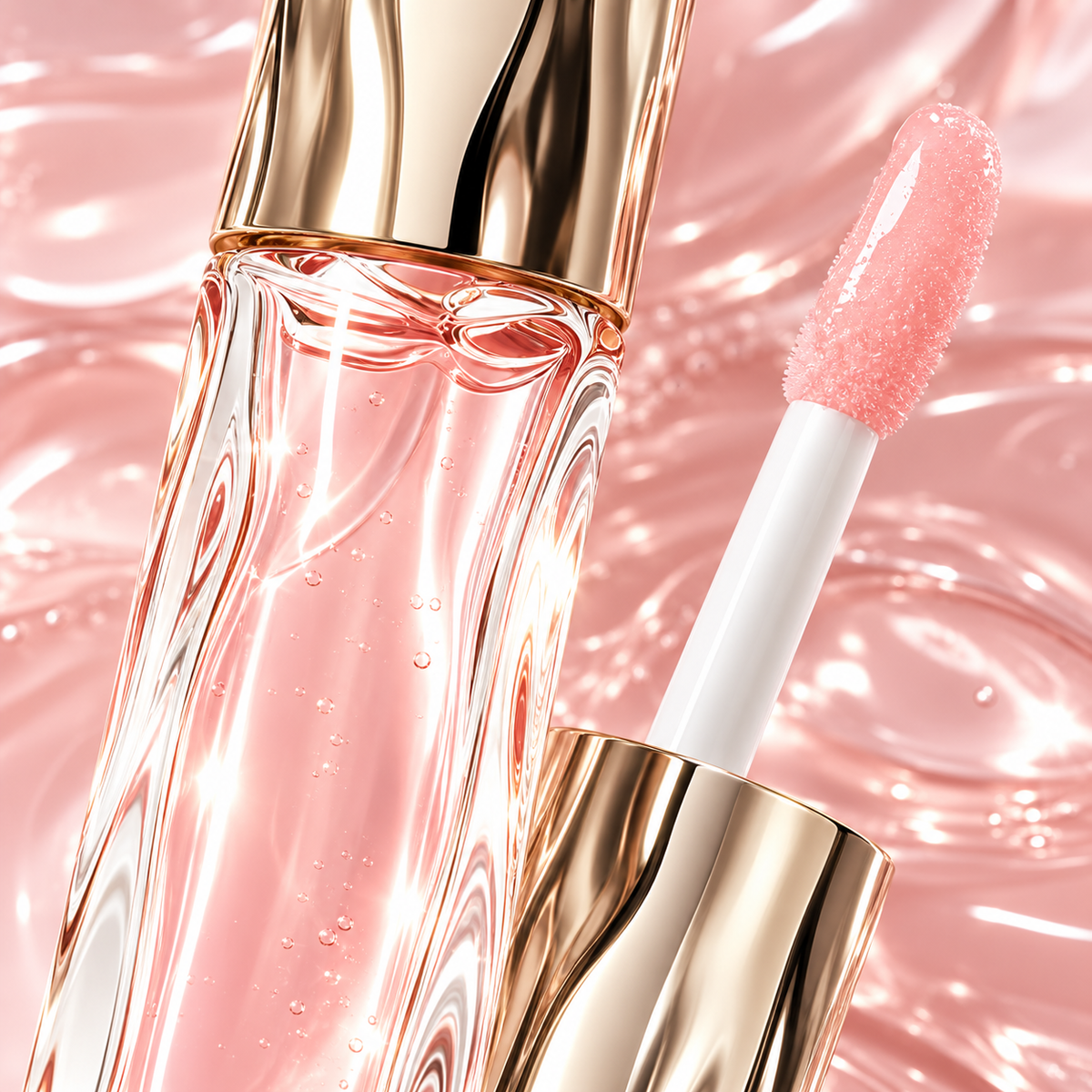 💋 Lip-Plumping | Glossy Thermal Lip Oil | Beauty-Lover Color-Shift Shine