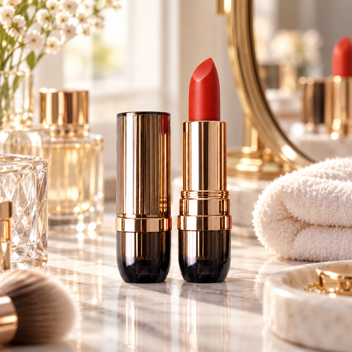 🔥 Velvet-Matte | Mousse Lipstick Daily Essential | Beauty-Lover Bold Finish
